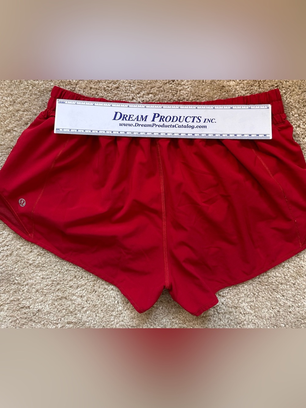 Women’s Lululemon Shorts- *See measurements* Size more like a 6, tag reads a 10. - Picture 6 of 9